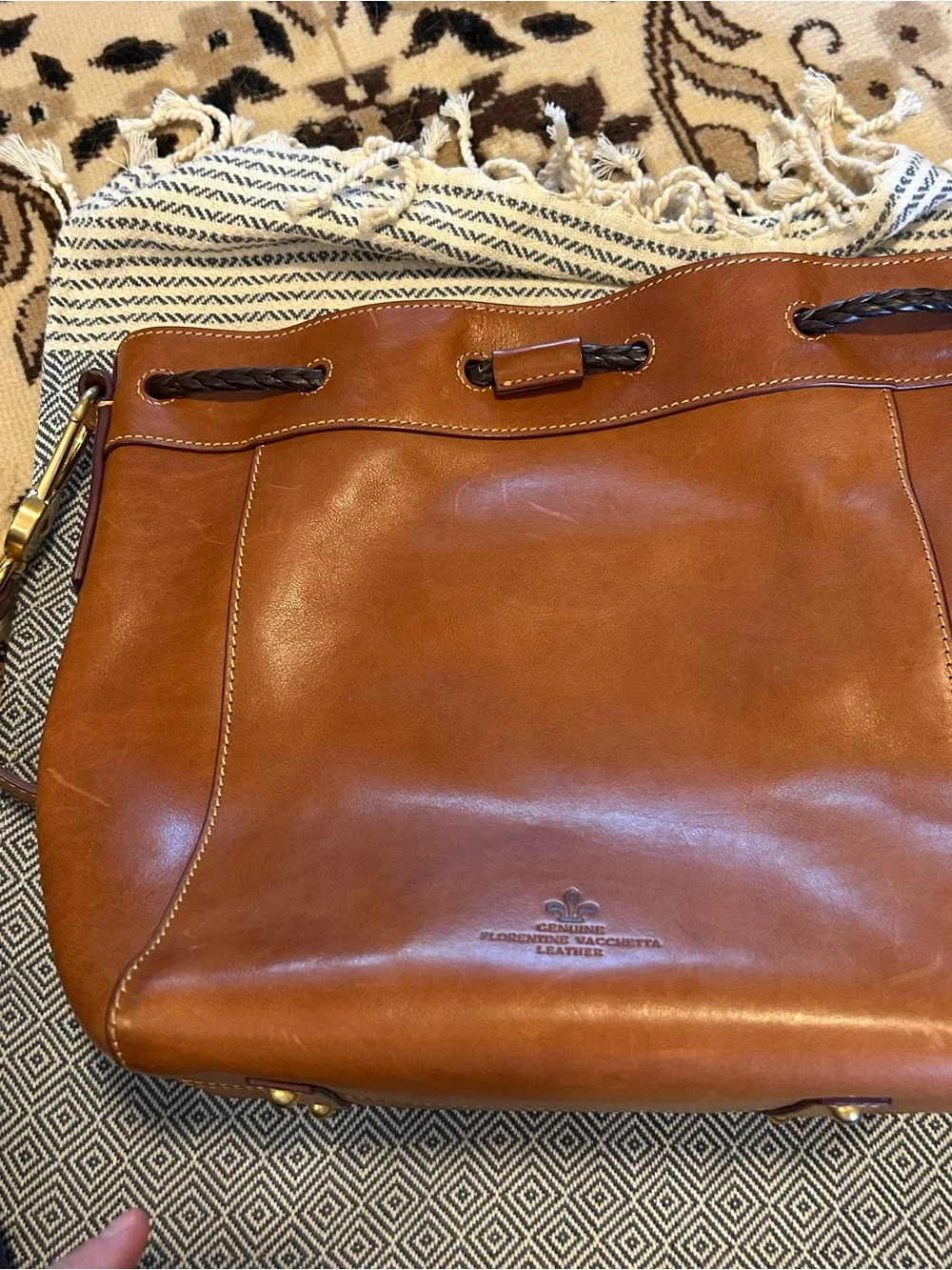 Dooney and Bourke Florentine Hattie in Natural